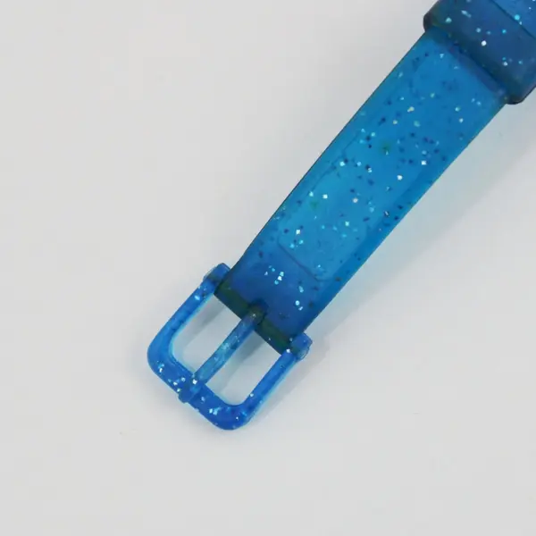 Vintage Crest Sparkle Toothpaste Melody Watch 1990s Promo Blue Glitter