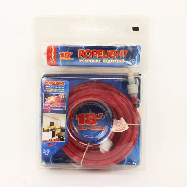 Sunbeam FlexLite Ropelight 18 ft Decorative String Lights