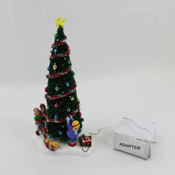 Dept 56 Snow Village Lighted Christmas Tree Special Edition 56.55205