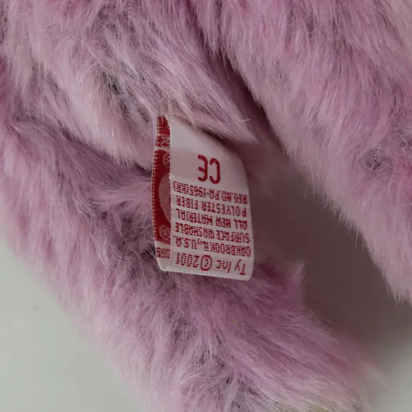 Lot of 5 TY Attic Treasures Sophia Pink Cat Plush Stuffed Animal Satin Ribbon