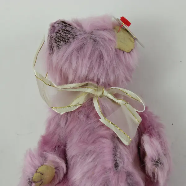 Lot of 5 TY Attic Treasures Sophia Pink Cat Plush Stuffed Animal Satin Ribbon