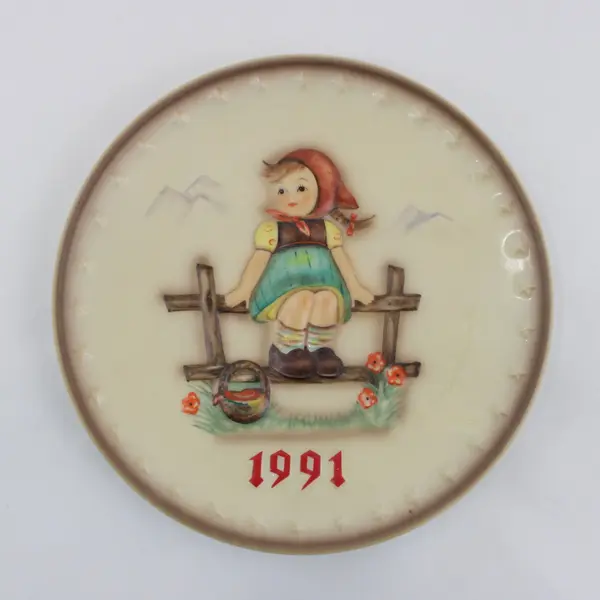 M.I. Hummel Goebel Hum 287 Just Resting 1991 21st Annual Collector Plate