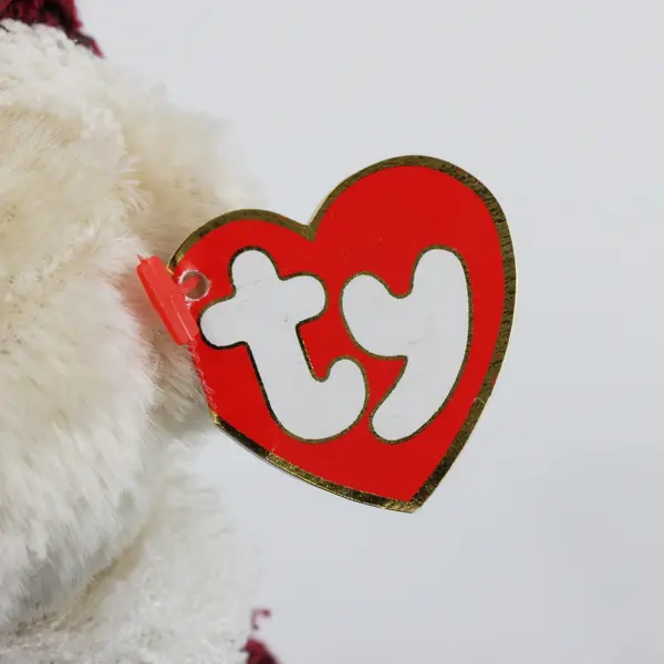 Ty Attic Treasures Santabear Plush 2000 Retired With Hang Tag