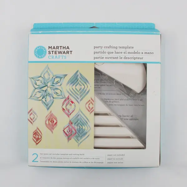 Martha Stewart Crafts Christmas Decor Crafting Template DIY Holiday