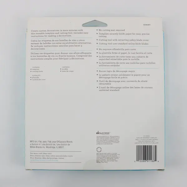 Martha Stewart Crafts Party Tubular Ornament Template Kit 2-Piece Cutting Tool