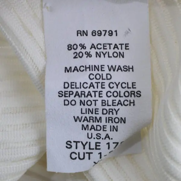Dress Barn Women's XL Cream White Textured Blouse Short Sleeve Keyhole Back