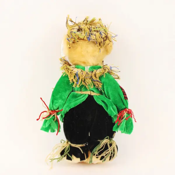 Ty Beanie Babies Alfalfa Scarecrow Bear 1993 Attic Treasures Halloween Tag