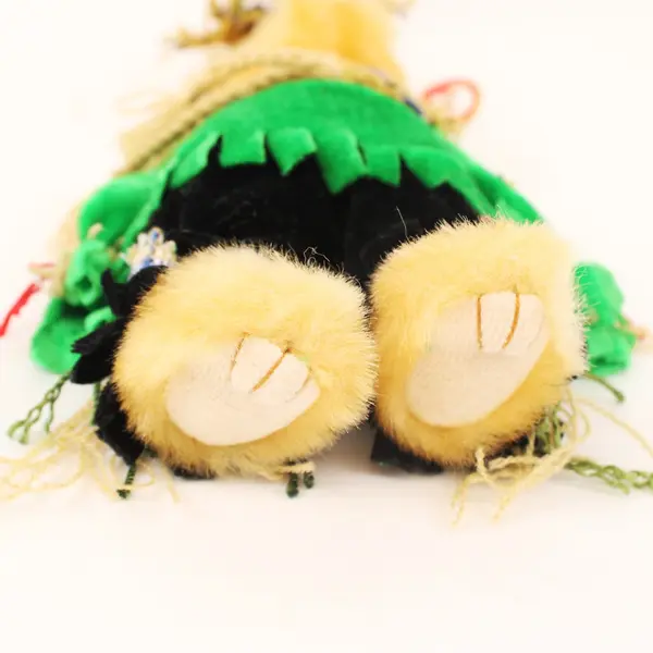 Ty Beanie Babies Alfalfa Scarecrow Bear 1993 Attic Treasures Halloween Tag