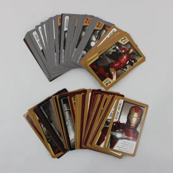 Marvel Iron Man Battling Card Game MB Games 2 Player Ages 6+