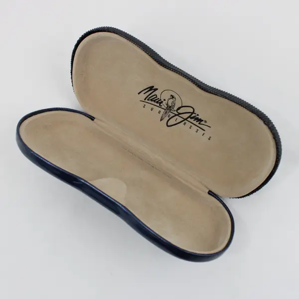 Maui Jim Black Hard Protective Sunglasses Case, Textured