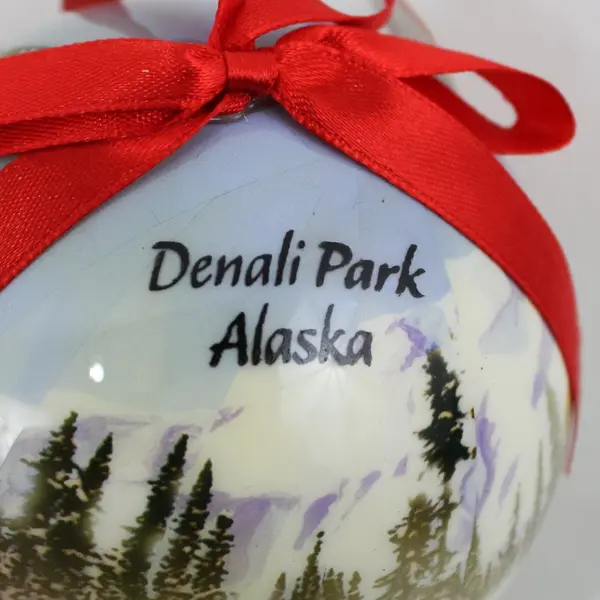 Cape Shore Downeast Concepts Denali Park Alaska Christmas Ornament