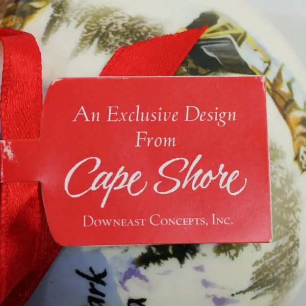 Cape Shore Downeast Concepts Denali Park Alaska Christmas Ornament