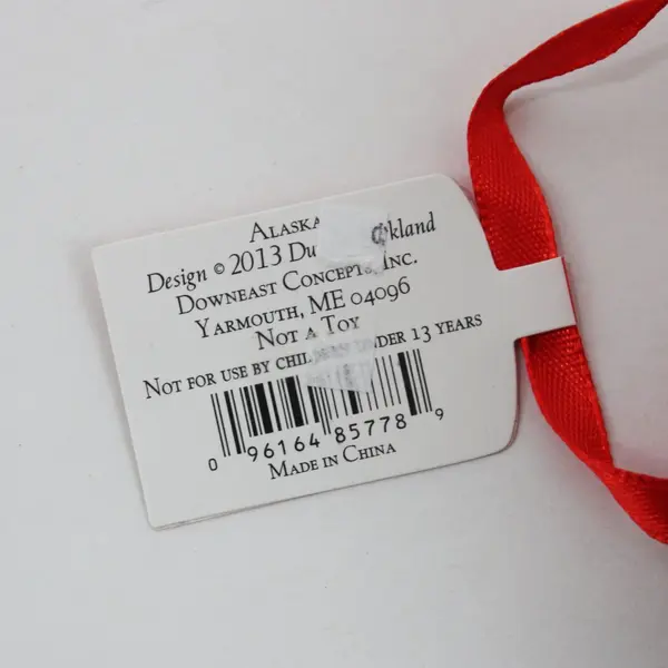 Cape Shore Downeast Concepts Denali Park Alaska Christmas Ornament