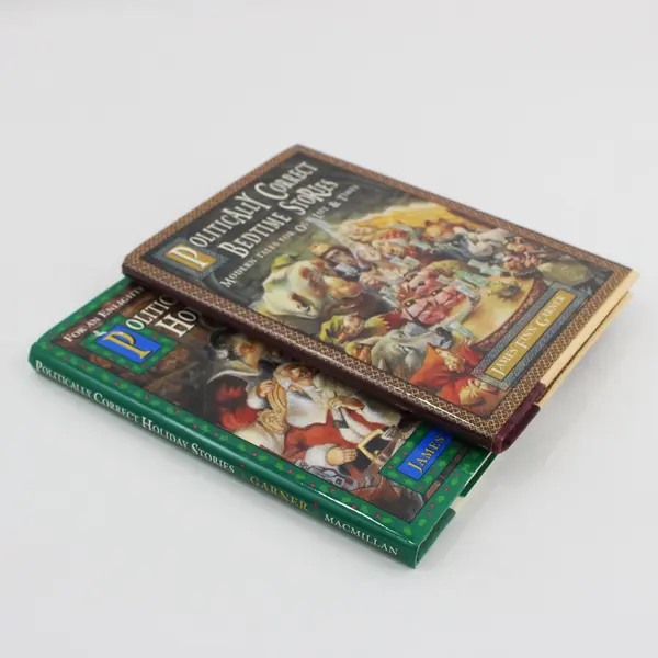 Lot of 2 James Finn Garner Politically Correct Bedtime & Holiday Stories 1994/95