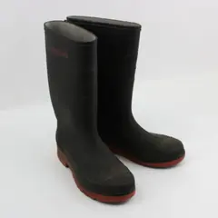 Explorers Weather Gear Women's Black Rubber Rain Boots Size 7