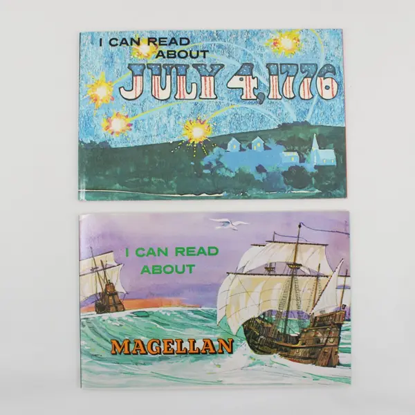 Lot of 2 I Can Read About Books 1979 Paperback Early Readers Books Good
