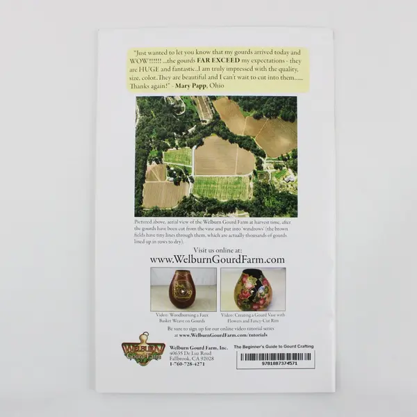 Welburn Gourd Farm Beginner's Guide to Gourd Crafting Book Paperback