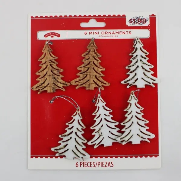 Christmas Ornament Lot 24 Total: 3 Holiday Time Packs + 3 Loose Hope Peace