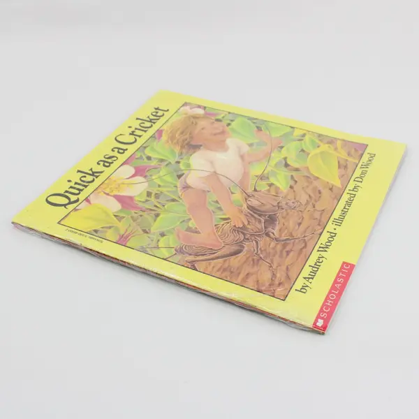 Audrey Wood Quick as a Cricket & Big Hungry Bear 2 Sealed Books 1994