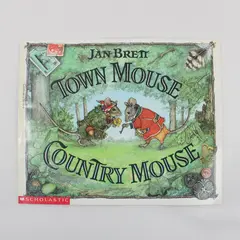 Vintage Jan Brett Town Mouse Country Mouse 1995 Scholastic Paperback Book