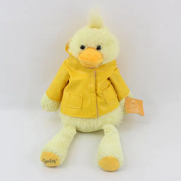 2010 Scentsy Buddy Wellington the Duck Plush With Raincoat