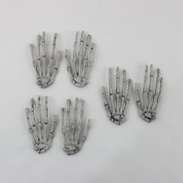 Woanger YX0812 32pc Halloween Skull Skeletal Hands Bone Decor Set