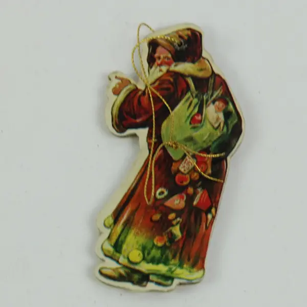 Lot of 13 Decorative Christmas Ornaments Assorted Die Cut Shapes