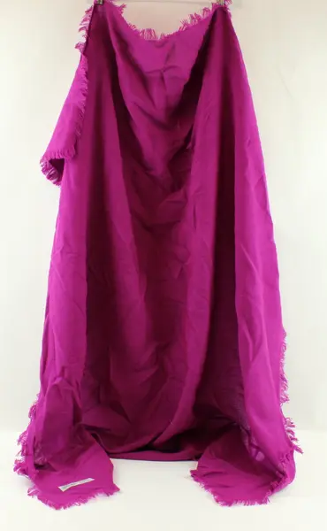 Amanda Smith Purple Woven Fringed Scarf Shawl Wrap