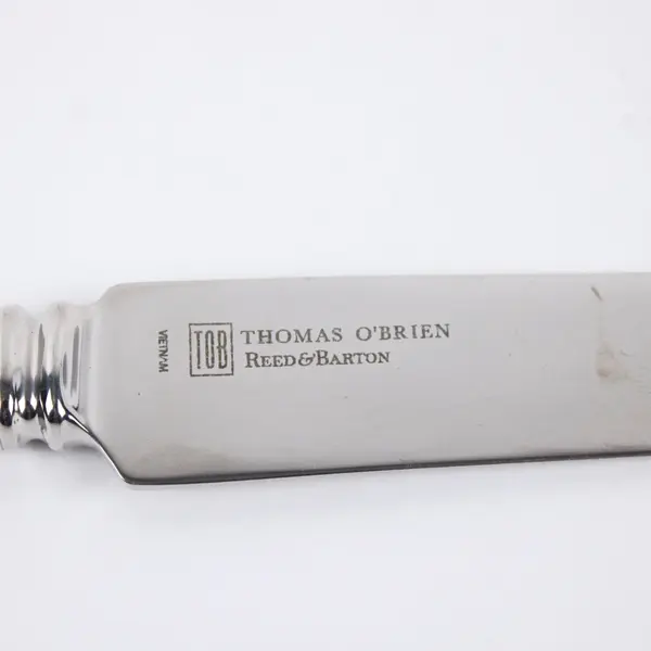 Reed & Barton Thomas O'Brien TOB Stainless Steel Table Knife 9.5in
