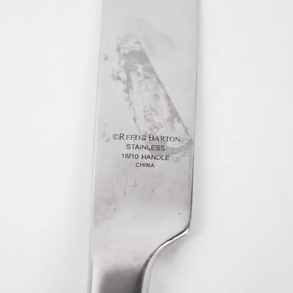 Reed & Barton China Silver Ridge 18/10 Stainless Steel Table Knife 9.5"