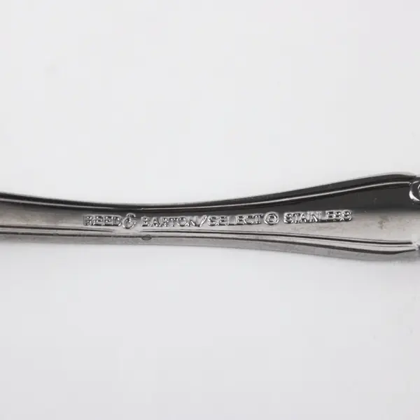 Vintage Reed & Barton Stainless Steel Serving Spoon Indonesia 1960s