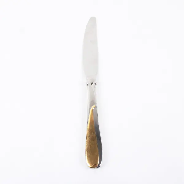 Yamazaki Victoria Gold Stainless Steel Table Knife Japan 9.10in