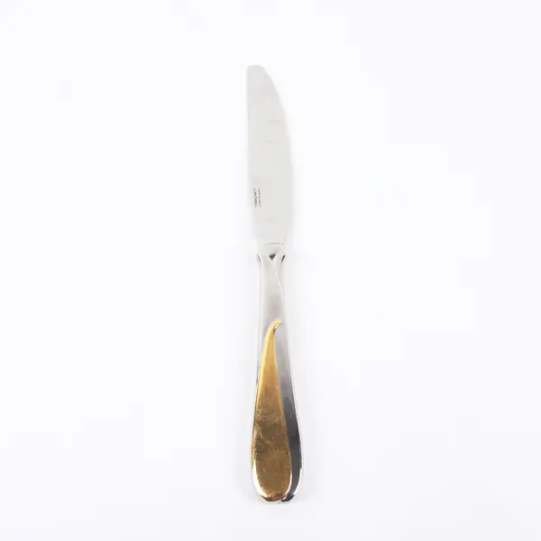 Yamazaki Victoria Gold Stainless Steel Table Knife Japan 9.10in