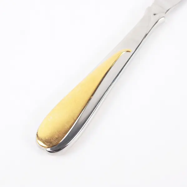 Yamazaki Victoria Gold Stainless Steel Table Knife Japan 9.10in