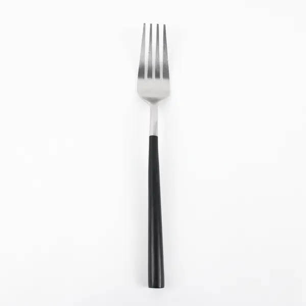 Cambridge 18/10 Stainless Steel Dinner Fork Black Handle