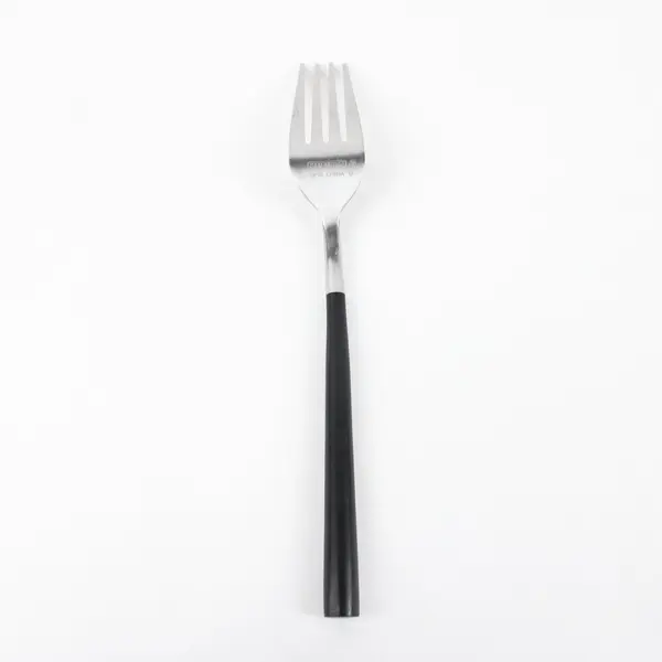 Cambridge 18/10 Stainless Steel Dinner Fork Black Handle