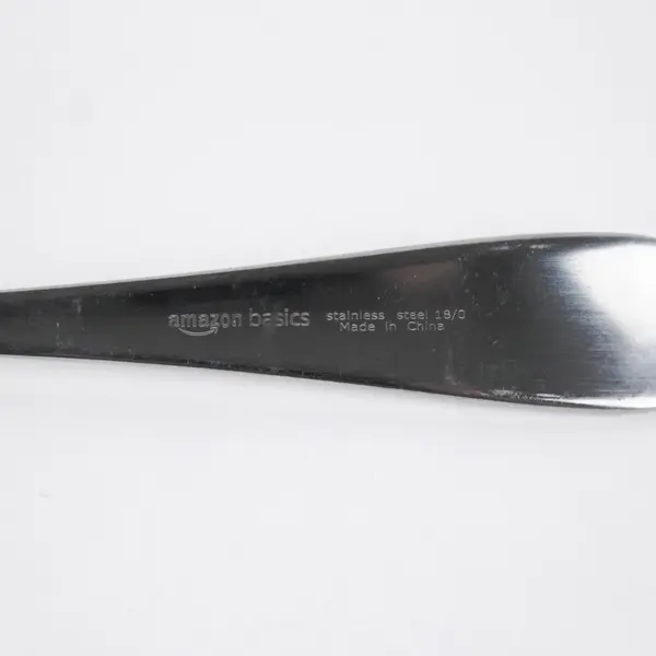 Amazon Basics 18/0 Stainless Steel Dinner Fork 7 Inch