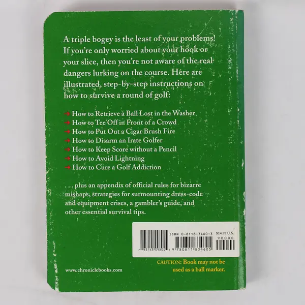 The Worst Case Scenario Survival Handbook Golf 2002 Paperback Humor