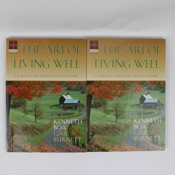 Lot of 2 The Art of Living Well A Biblical Approach 1999 PB Guide Book Series