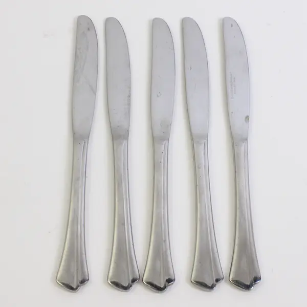 Lot of 5 Reed & Barton Select East Hampton Pattern Dinner Knives 9.25" Stainless