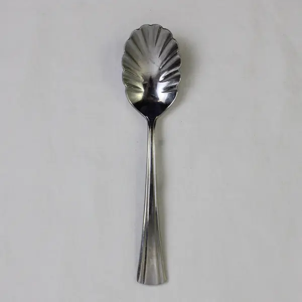 Reed & Barton Brookshire Stainless Sugar Shell Spoon 6.5 Inches
