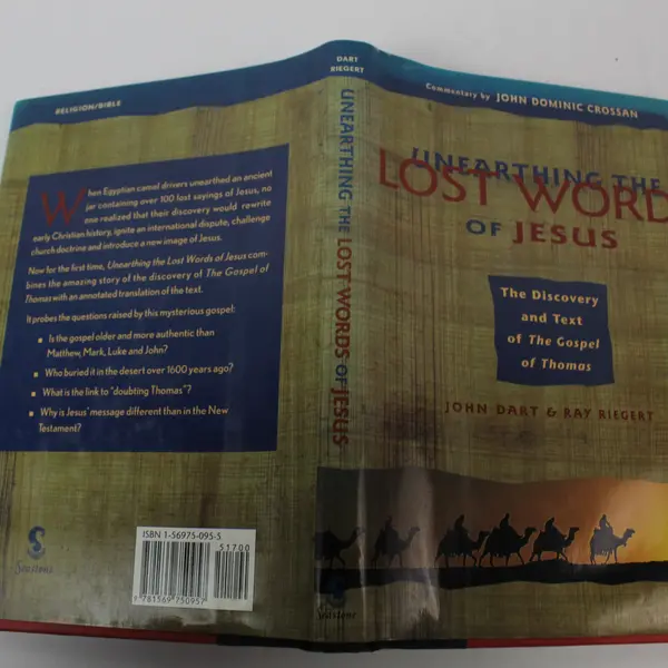 Unearthing the Lost Words of Jesus HC Book by John Dart & Ray Riegert 1998