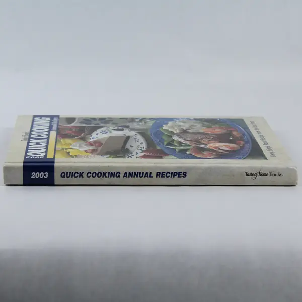 Taste of Home 2003 Quick Cooking Annual Recipes Hardcover - Good Condition