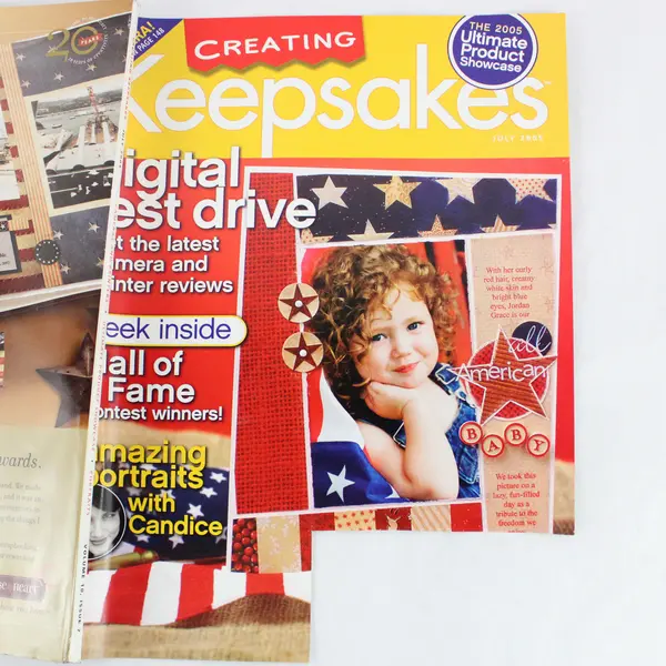 Lot Of 3 Creating Keepsakes Scrapbook Magazine July August November 2005