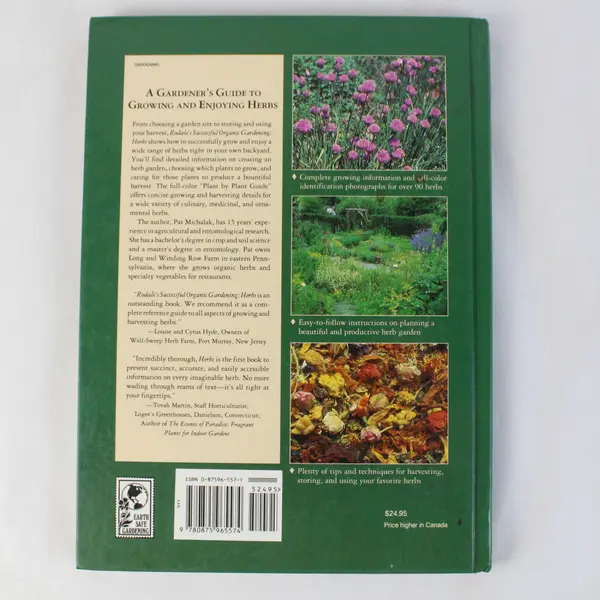 Herbs by Patricia S Michalak 1993 Rodale Hardcover