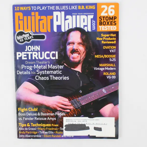 Guitar Player Magazine July 2007 Featuring John Petrucci