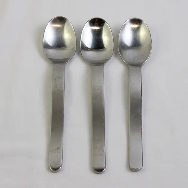Lot of 3 Cambridge Silver Wren 18/10 Stainless Steel Oval Soup Spoons 8 Inches