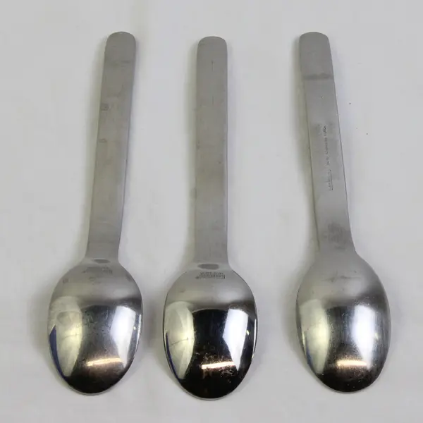 Lot of 3 Cambridge Silver Wren 18/10 Stainless Steel Oval Soup Spoons 8 Inches