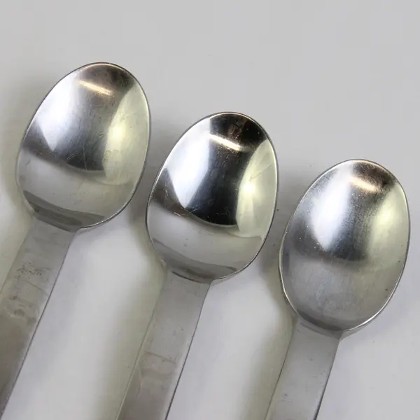 Lot of 3 Cambridge Silver Wren 18/10 Stainless Steel Oval Soup Spoons 8 Inches