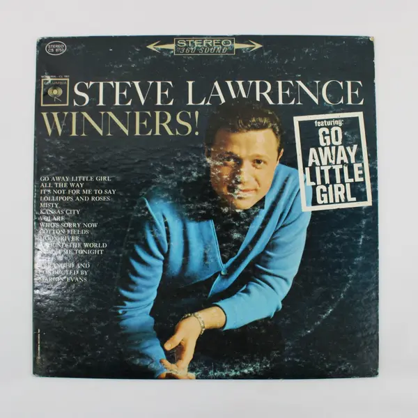 Steve Lawrence Winners Columbia CS 8753 Stereo 12" Vinyl Record